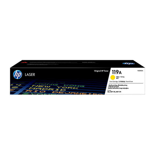 HP #119A Yellow Toner W2092A 700 pages - W2092A