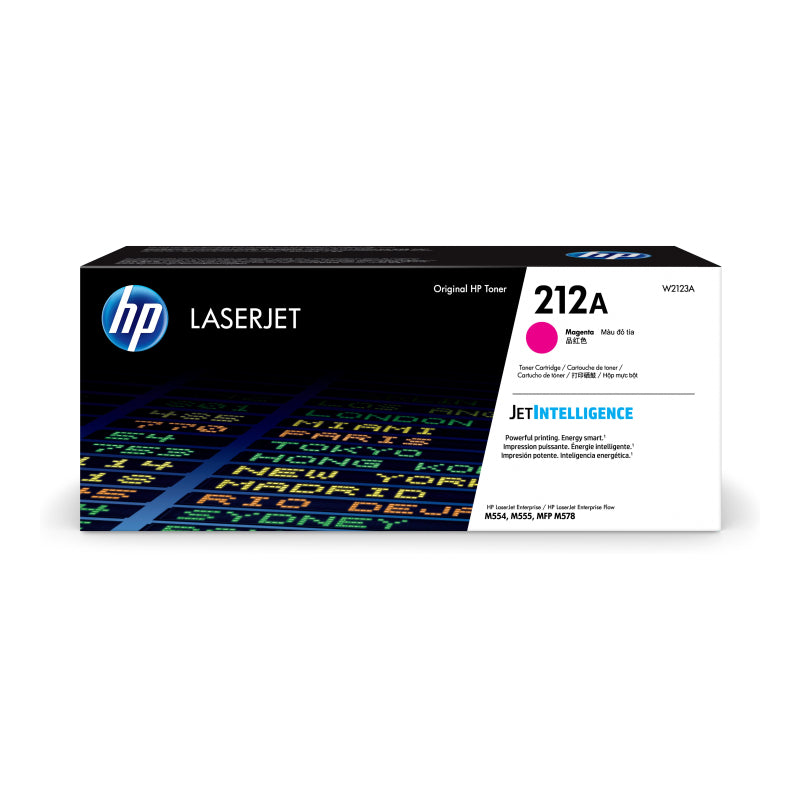 HP #212A Magenta Toner W2123A 4,500 pages - W2123A