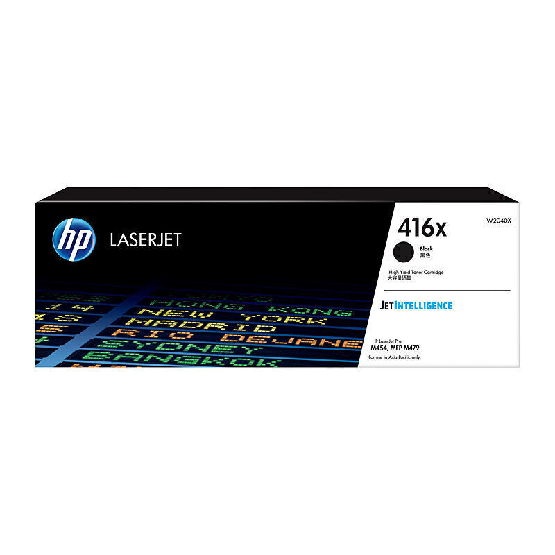 HP #416X Black Toner W2040X 7,500 pages - W2040X