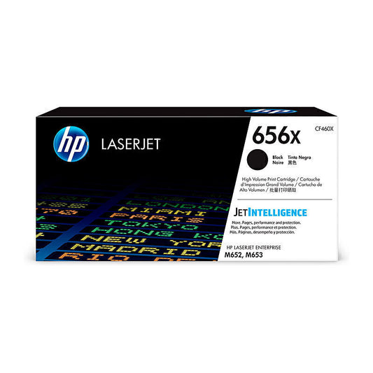 HP #656X Black Toner CF460X 27,000 pages - CF460X