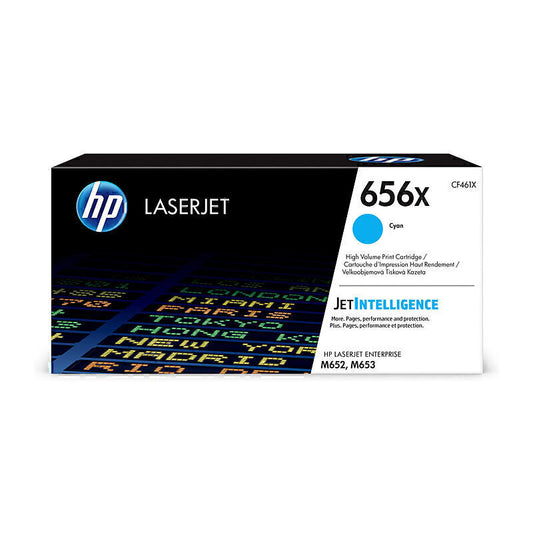 HP #656X Cyan Toner CF461X 22,000 pages - CF461X