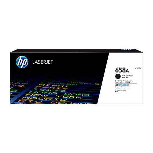 HP #658A Black Toner W2000A 7,000 pages - W2000A