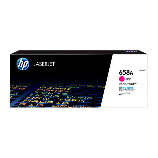 HP #658A Magenta Toner W2003A 6,000 pages - W2003A