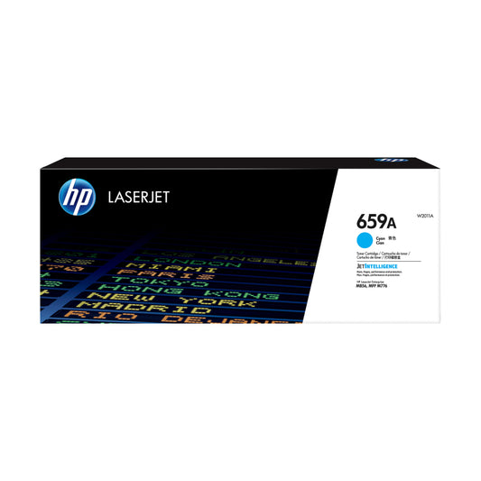 HP #659A Cyan Toner W2011A 13,000 pages - W2011A