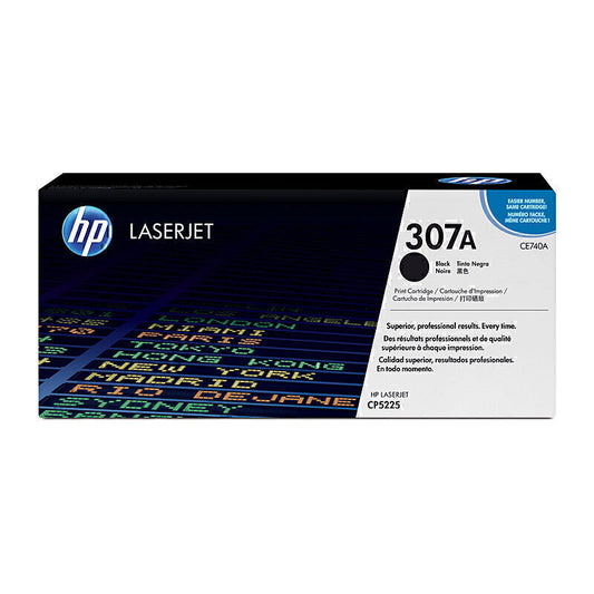 HP #307A Black Toner CE740A 7,000 pages - CE740A