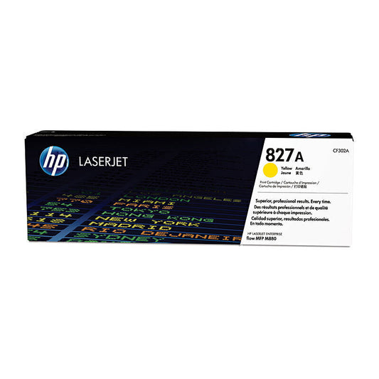 HP #827A Yellow Toner CF302A 32,000 pages - CF302A
