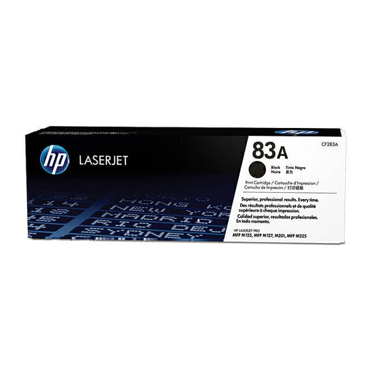 HP #83A Black Toner CF283A 1,500 pages - CF283A