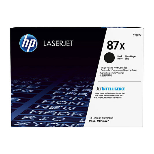HP #87X Black Toner CF287X 18,000 pages - CF287X