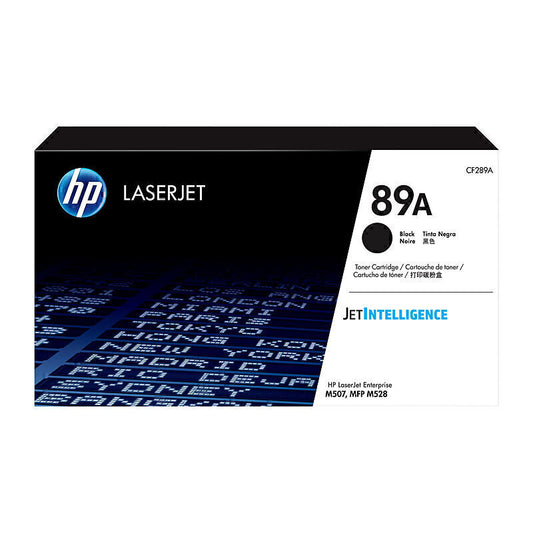HP #89A Black Toner CF289A 5,000 pages - CF289A