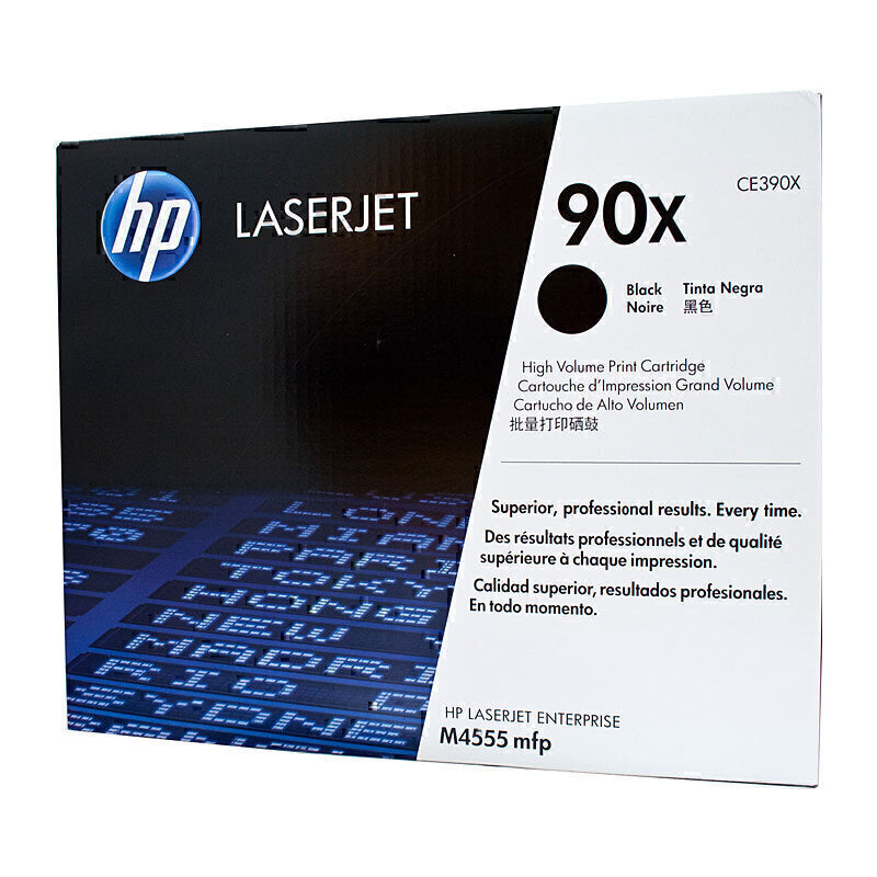 HP #90X Black Toner CE390X 24,000 pages - CE390X