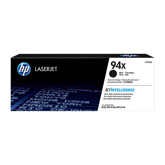 HP #94X Black Toner CF294X 2,800 pages - CF294X