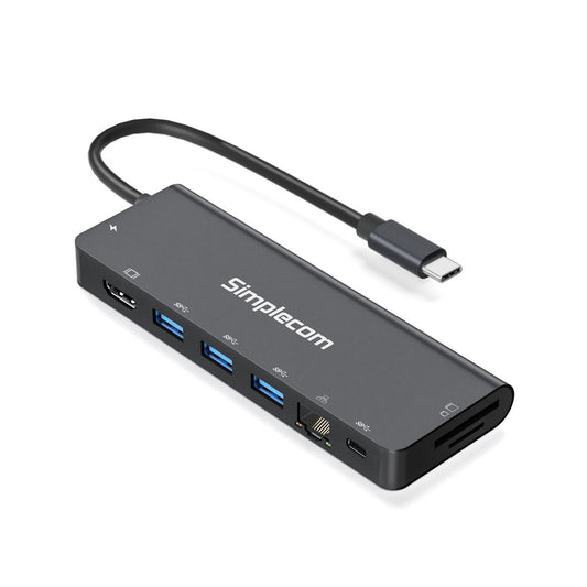 Simplecom CHN590 USB-C SuperSpeed 9-in-1 Multiport Docking Station CHN590