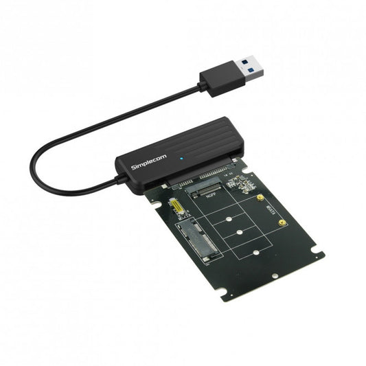 Simplecom SA225 USB 3.0 to mSATA + M.2 (NGFF B Key) 2 In 1 Combo Adapter SA225