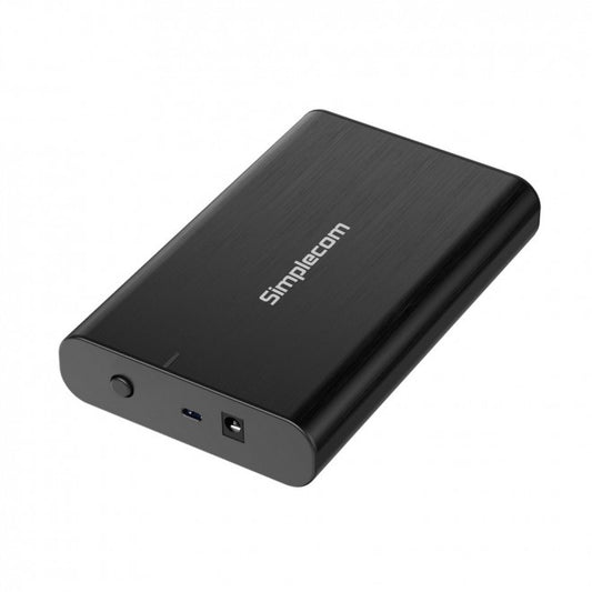 Simplecom SE331 Aluminium 3.5'' SATA to USB-C External Hard Drive Enclosure USB 3.2 Gen1 5Gbps SE331