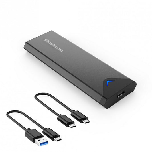 (LS)Simplecom SE509 NVMe (M Key) M.2 SSD to USB 3.2 Gen 2 USB-C 10Gbps Enclosure --> HXSI-SE504v2 SE509