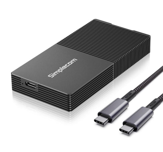 Simplecom SE640 USB4 to NVMe M.2 SSD USB-C Enclosure 40Gbps SE640