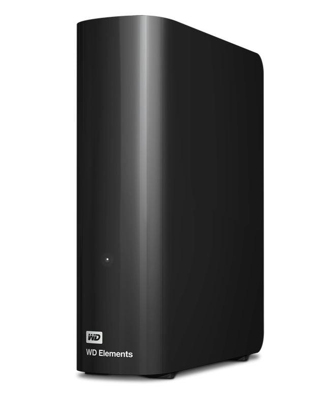 Western Digital WD Elements Desktop 10TB USB 3.0 3.5' External Hard Drive - Black Plug & Play Formatted NTFS for Windows 10/8.1/7 WDBBKG0100HBK-AESN