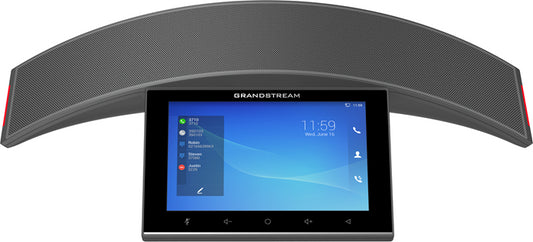 Grandstream GAC2570 Android Enterprise Conference Phone, HD Acoustic Chamber, 12 Omnidirectional Microphones With MMAD GAC2570