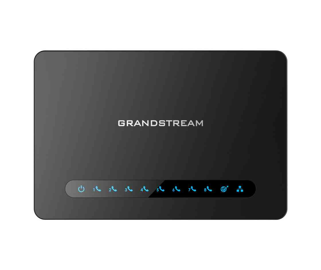 *LS* Grandstream HT818 FXS ATA, 8 Port Voip Gateway, Dual GbE Network ...