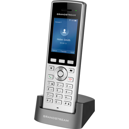 Grandstream WP822 Enterprise Portable WiFi Phone, Unified Linux Firmware, extended battery WP822