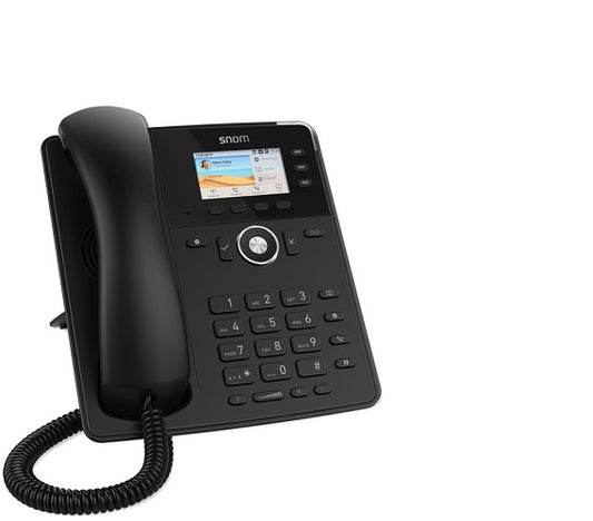 SNOM D717 4 Line Professional IP Phone, Gbit port & 1 USB port, 4 Context-sensitive Function Keys, Wideband Audio 00004397