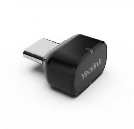 Yealink BT51-C, USB-C Bluetooth Dongle, Support BH72/BH76 Connect To PC, 30m, Black BT51-C