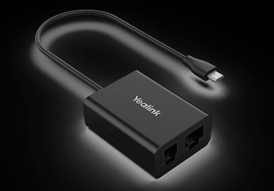 Yealink EHS60 WH6X DECT, Wireless Headset Adapter for WH6x Yealink headsets, USB, Plug And Play EHS60