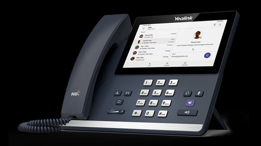 Yealink MP56 Microsoft IP Phone, Android 9, 7' 800x480 Capacitive Touch Screen, Built in BT, Dual Band WI-FI, USB, Dual Gigabit, PoE, Teams Edition TEAMS-MP56