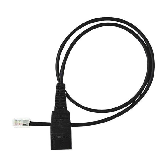Yealink QD-RJ9-CORD, QD to RJ Cord for YHS36/YHS34/YHS34 Lite, Quick Disconnect (QD) to RJ9 converter for Yealink YHS34, YHS34 Lite, and YHS36 QD-RJ9-CORD