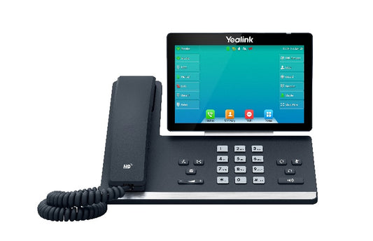 Yealink SIP-T57W, 16 Line IP HD Phone, 7' 800 x 480 colour screen, HD voice, Dual Gig Ports, Built in Bluetooth and WiFi, USB 2.0 Port, SBC Ready SIP-T57W
