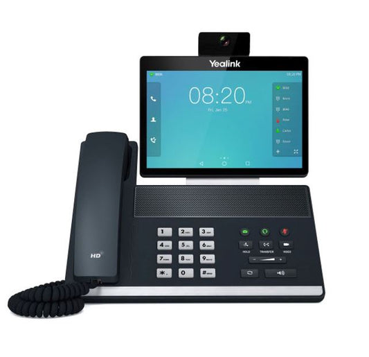Yealink ZOOM-VP59 16 Line IP Full-HD Video Phone, 8' 1280 x 800 colour touch screen, HD voice, Dual Gig Ports, Bluetooth, WiFi, USB, HDMI,  ZOOM-VP59