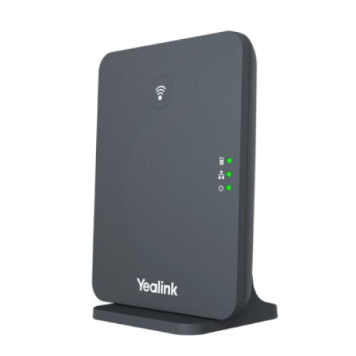 Yealink W70B Wireless DECT IP Base Station for Small and Medium-Sized Businesses, Pairing with up to 10 W73H/W57R/W59R, Up to 20 Simultaneous Calls W70B