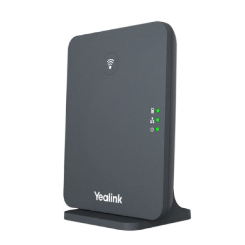 Yealink W70B Wireless DECT Solution, pairing with up to 10 W73H/W57R/W59R, for small and medium sized businesses. W70B