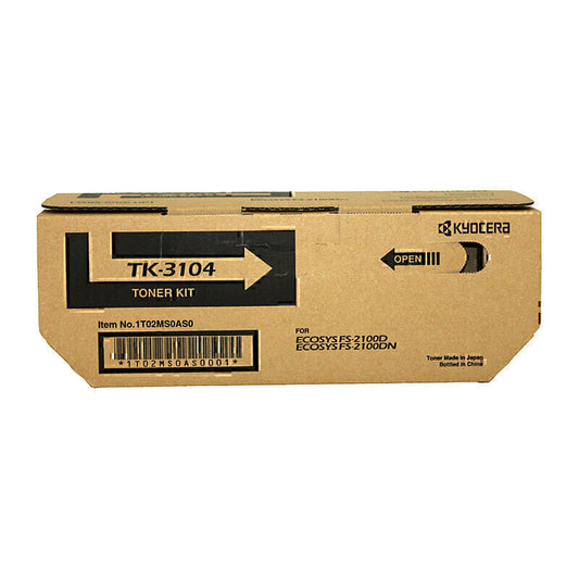 Kyocera TK3104 Toner Kit 12,500 pages - TK-3104