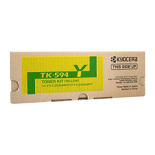 Kyocera TK594 Yellow Toner 5,000 pages - TK-594Y