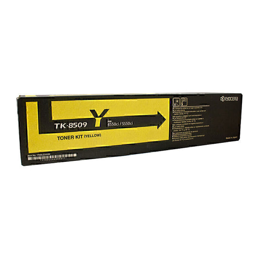 Kyocera TK8509Y Yellow Toner 30,000 pages - TK-8509Y