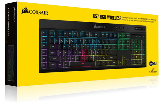 Corsair K57 sub-1ms SLIPSTREAM Wireless RGB, 6x Macros, Capellix LEDs, Gaming Keyboard CH-925C015-NA