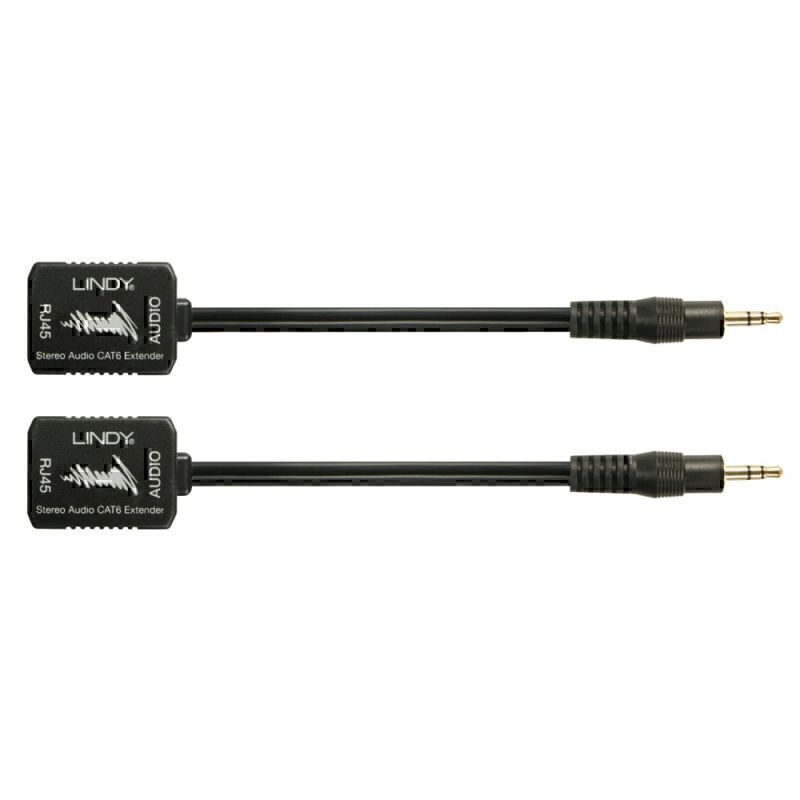 Lindy 100m CAT5/6 3.5mm Stereo Audio Extender  - 70450