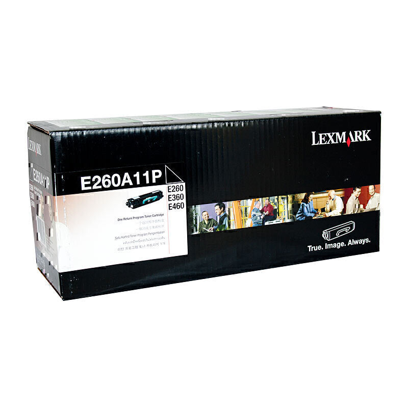 Lexmark E260A11P Prebate Toner 3,500 pages - E260A11P