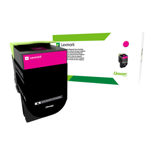 Lexmark 708HM HY Magenta Toner 3,000 pages - 70C8HME
