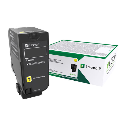 Lexmark 74C6HY0 HY Yellow Toner 12,000 pages - 74C6HY0