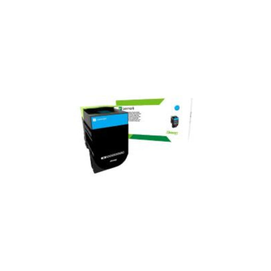 Lexmark 808SC Standard Cyan Toner 2,000 pages - 80C8SCE