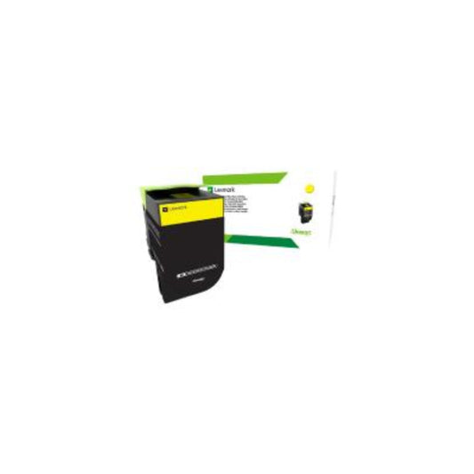 Lexmark 808SY Standard Yellow Toner 2,000 pages - 80C8SYE