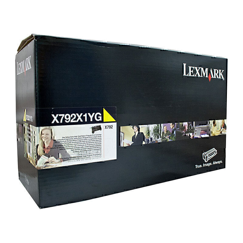 Lexmark X792X1YG HY Pre Yellow Cartridge 20,000 pages - X792X1YG
