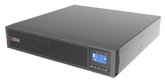 ION F18 IOT 3000VA / 3000W Double Conversion Online, 1.0PF, Pure Sine Wave, 2U Rack/Tower, 8x IEC C13, 1x IEC C19, 3Y Adv Warranty + Rail Kit F18-IOT-3KW-RT