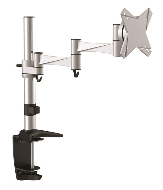 Astrotek Monitor Arm Desk Mount Height Adjustable Stand for Single LCD Display 23.8' 24' 27' 8kg 30 Tilt 180 Swivel 360 Pivot VESA 75x75 100x100  AT-LCDMOUNT-1S
