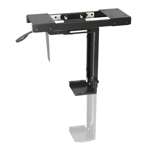 Brateck Adjustable Under-Desk ATX Case Mount with Sliding track, Up to 10kg, 360 Swivel CPB-5
