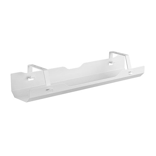 Brateck Under-Desk Cable Management Tray - Dimensions:600x135x108mm - White CC11-4-W