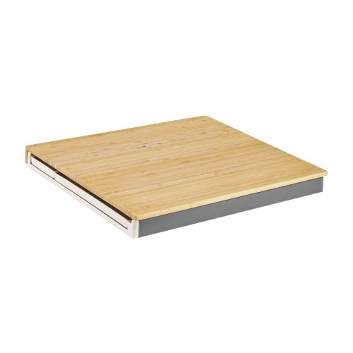 Brateck 2-in-1 Desktop Storage Box, 402x346x36mm, Weight Capacity: 5kg, Removeable Tray: organizes and stores small items DEO03-1