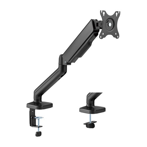 Brateck Cost-Effective Spring-Assisted Monitor Arm Fit Most 17'-32' Monitor Up to 9KG VESA 75x75,100x100(Black) LDT46-C012E
